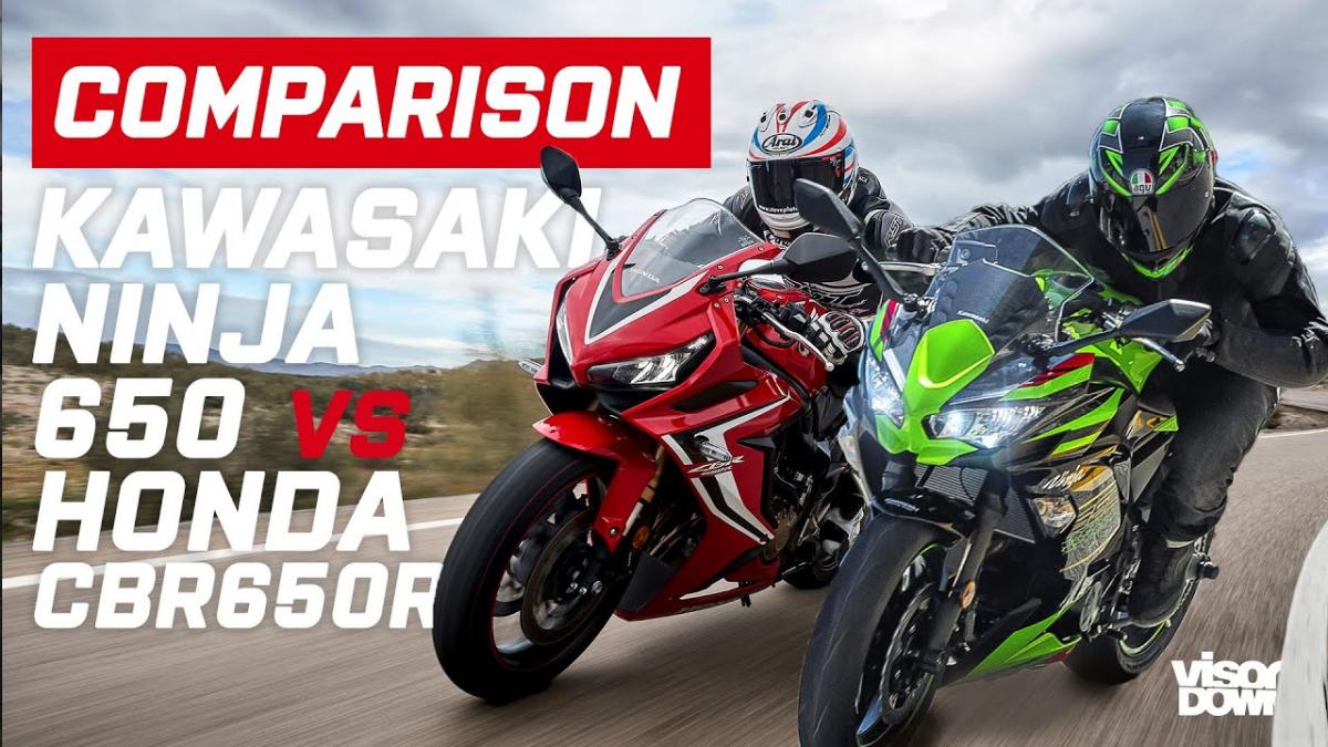 Head To Head: Honda CBR650R Vs Kawasaki Ninja 650 | Visordown